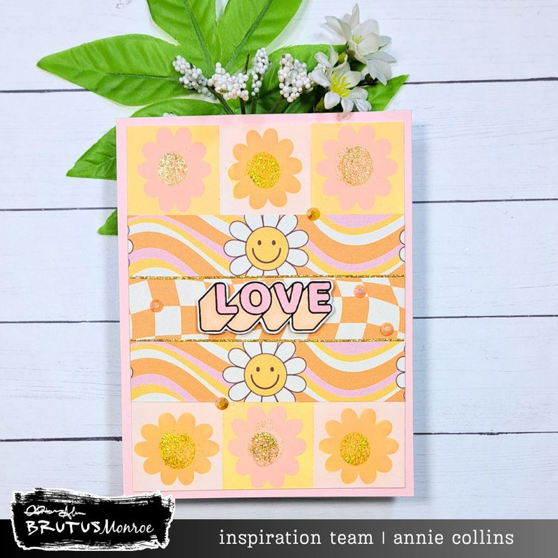 Daisy Chain | Mixed Media Layering Stencil
