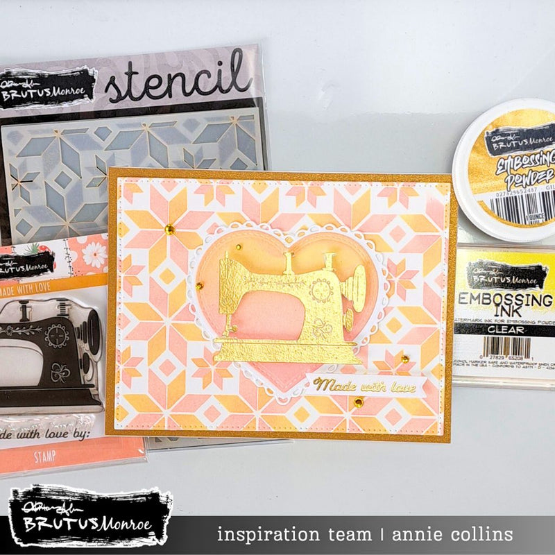 Made With Love | 3x3 Stamp Set