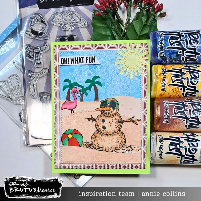 Build A Snowman | 4x6 Stamp