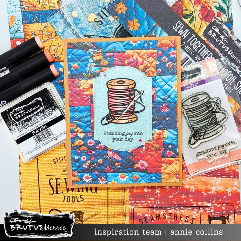 Stitched Joy | 2x3 Stamp Set