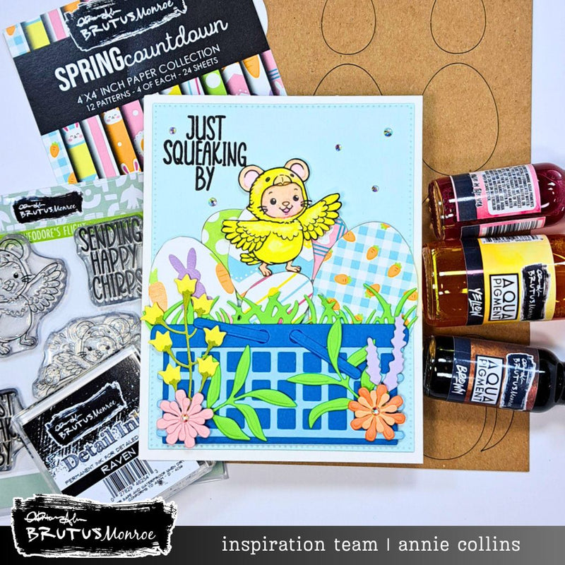 Theodore's Flight | 4x4 Stamp Set