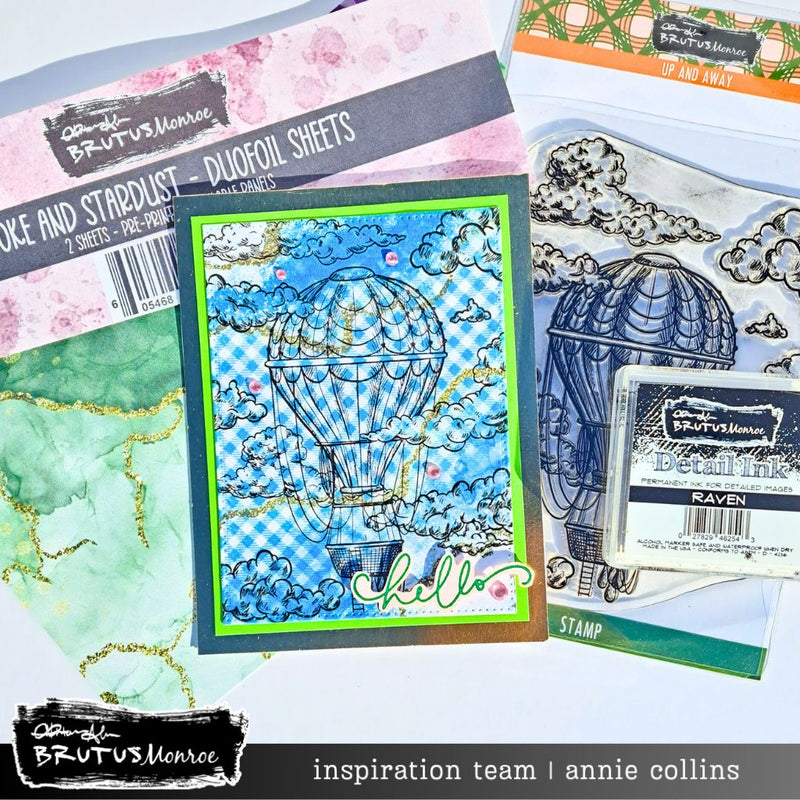 Up and Away| 4x6 Stamp