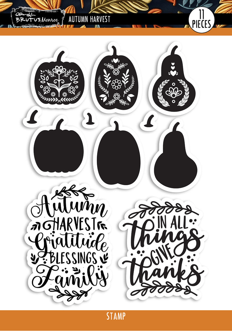 Autumn Harvest | 6x8 Stamp Set
