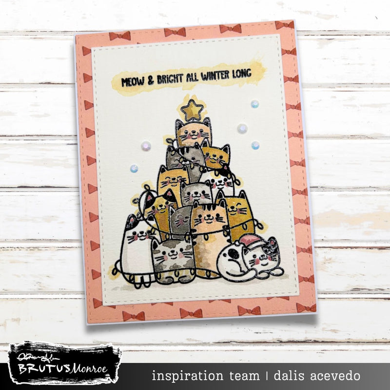 Merry Catmas | 4x4 Stamp Set