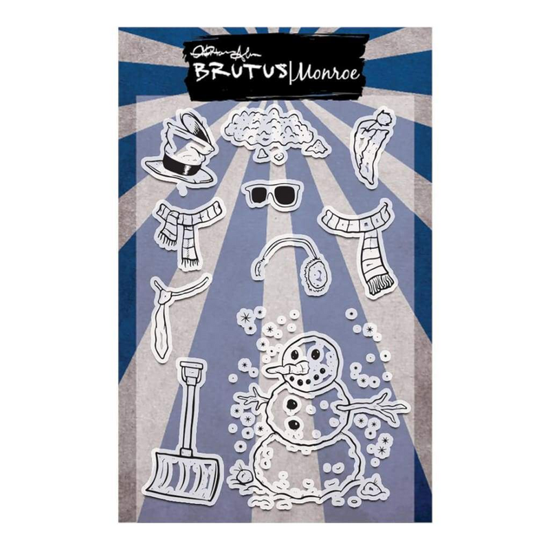 Build A Snowman | 4x6 Stamp