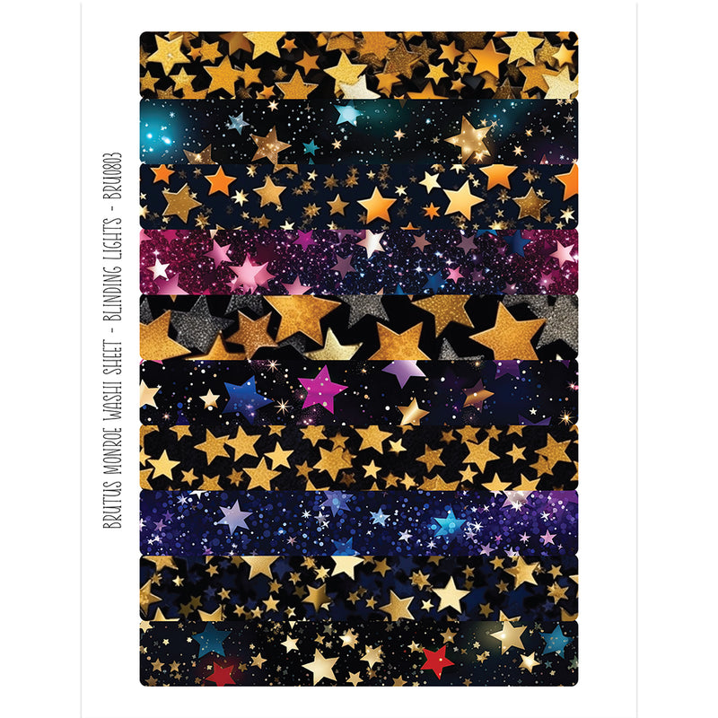 Blinding Lights | Washi Sheet