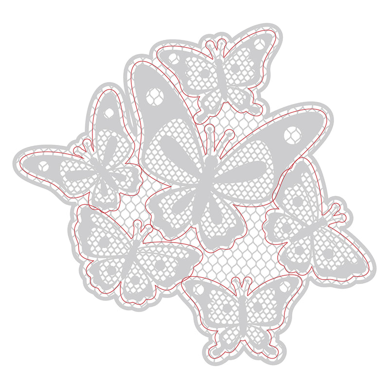 Butterfly Lace | Coordinating Die