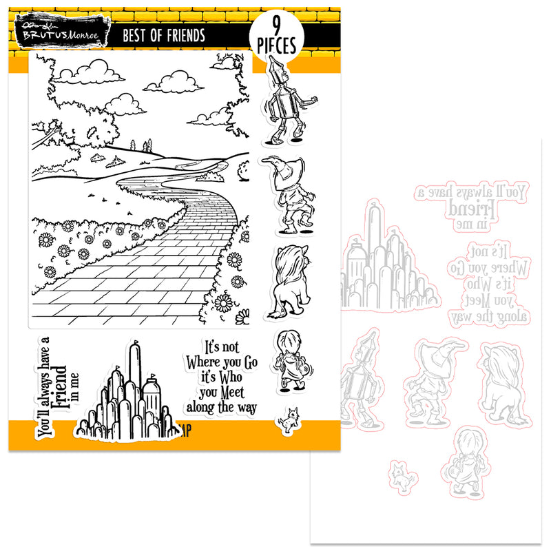 Best of Friends | Stamp & Coordinating Die