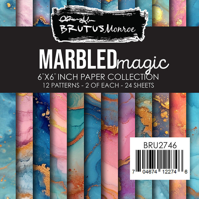 Marbled Magic 6x6 Paper Pad