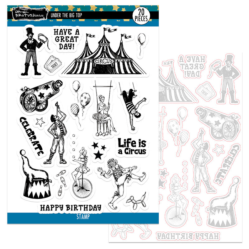 Under the Big Top | 6x8 Stamp Set