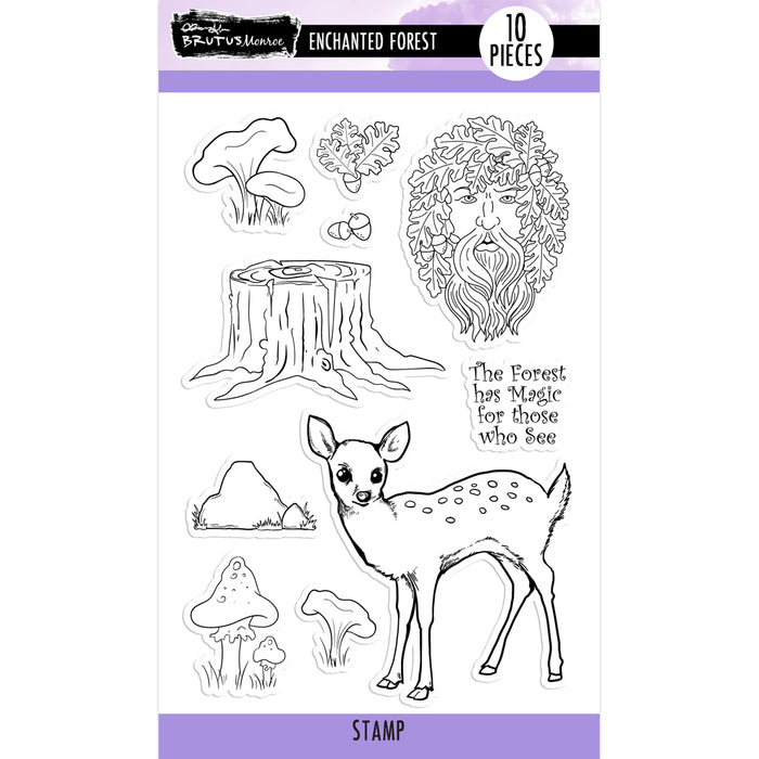 Enchanted Forest 4x6 Stamp Set