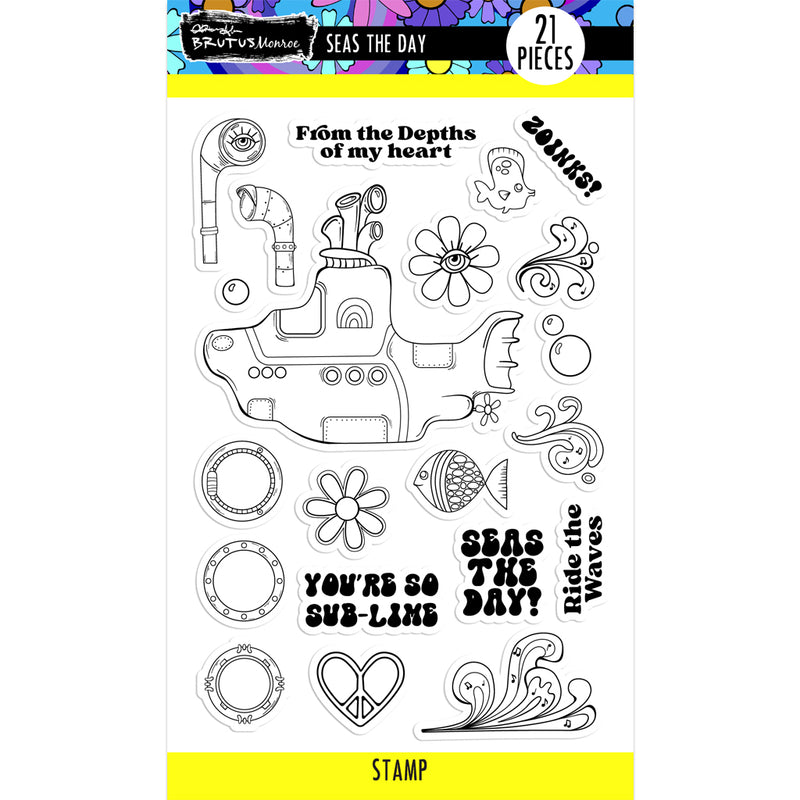 Seas The Day | 4x6 Stamp Set