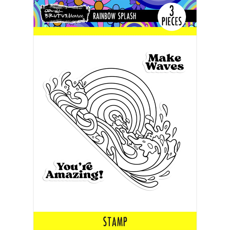 Rainbow Splash | 4x4 Stamp Set