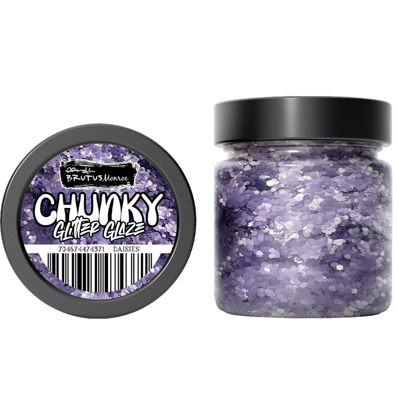 Daisies | Chunky Glitter Glaze