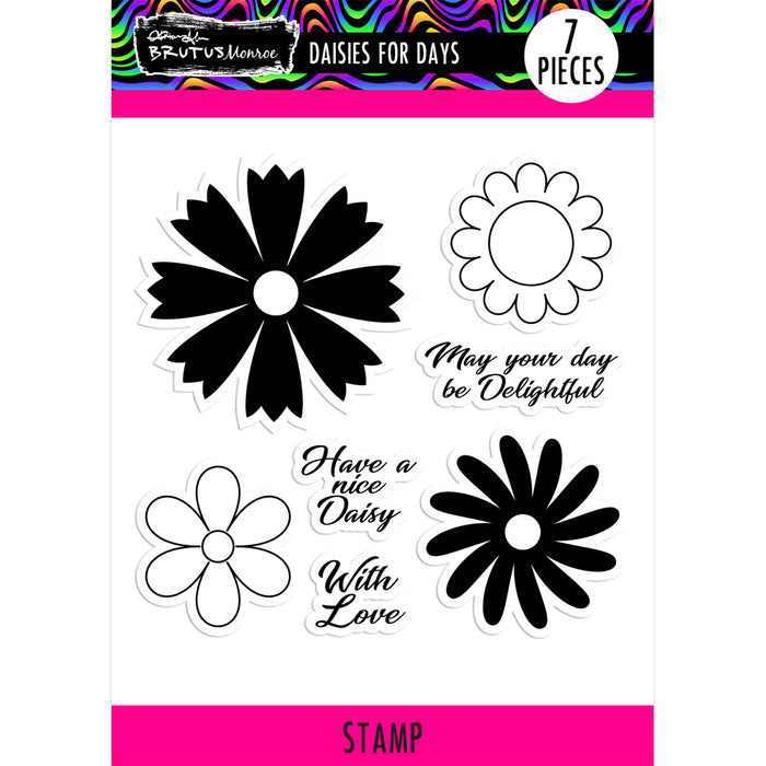 Daisies for Days 4x4 Stamp Set