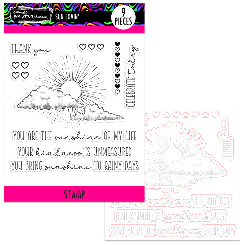 Sun Lovin' | Stamp & Coordinating Die