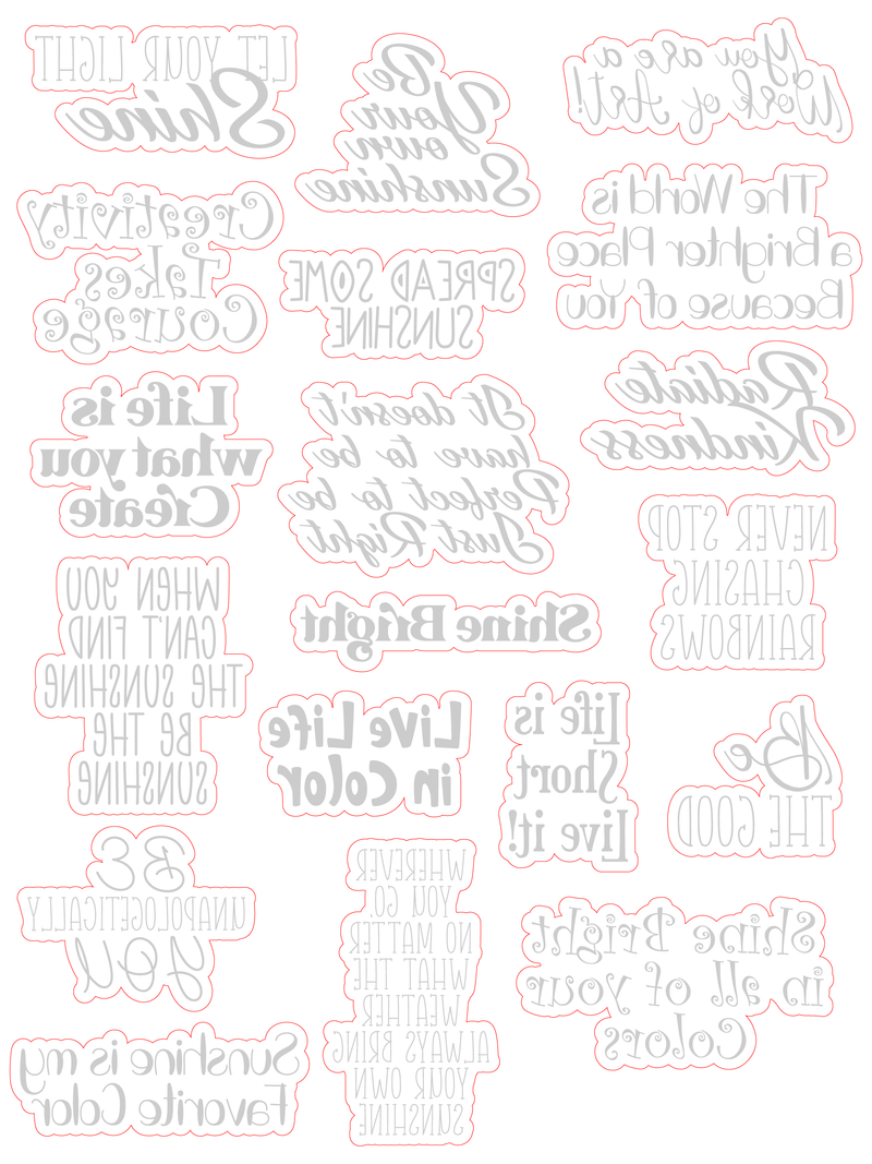 Sunny Sentiments | Coordinating Die
