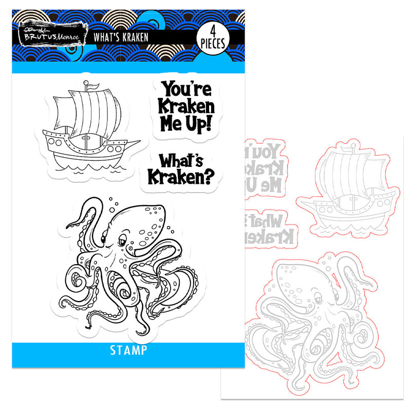 What's Kraken | Stamp & Coordinating Die