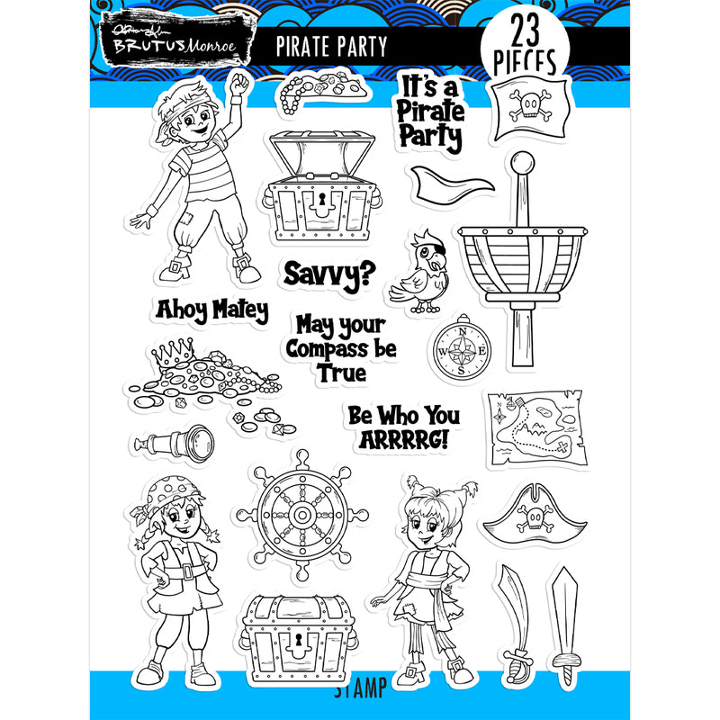 Pirate Party | 6x8 Stamp Set
