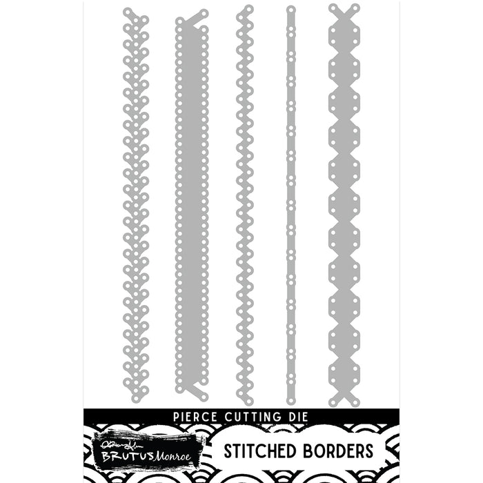 Stitched Borders Piercing Dies