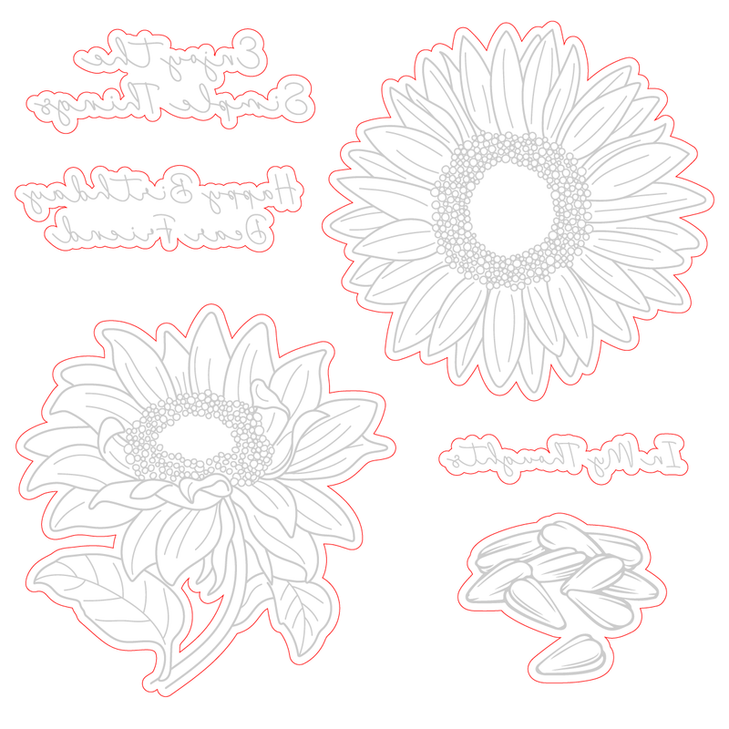 Sunny Salutations | Coordinating Die
