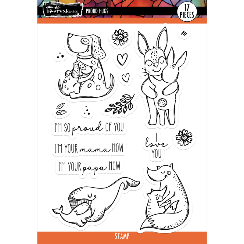 Proud Hugs | 6x8 Stamp