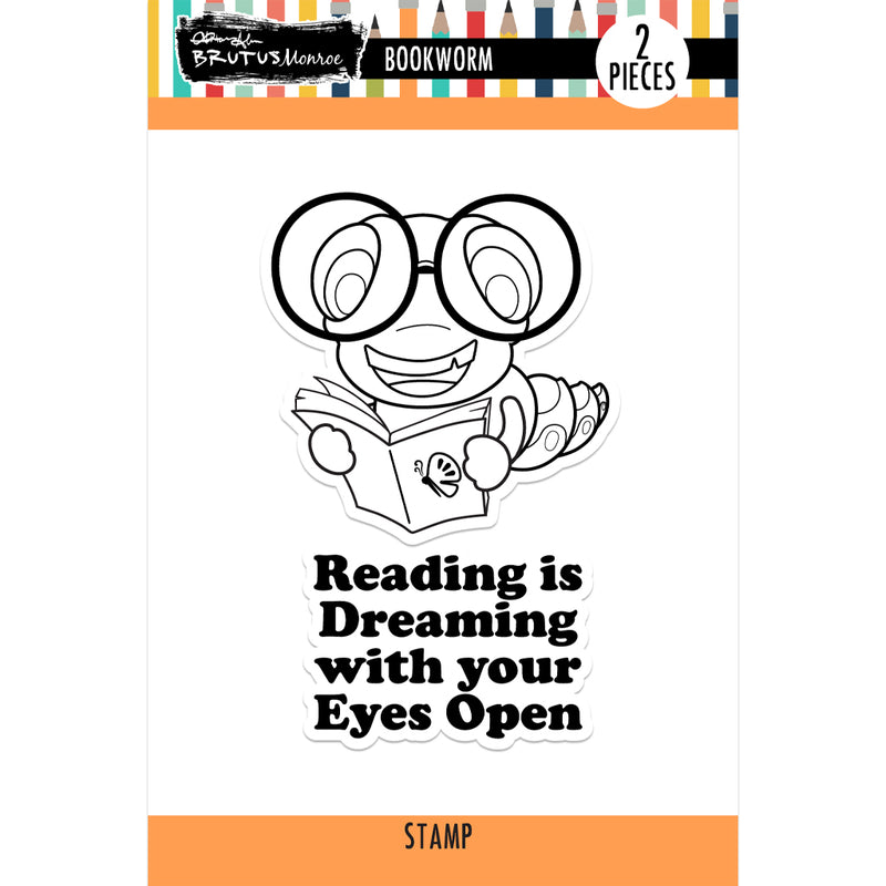 Bookworm | 2x3 Stamp Set