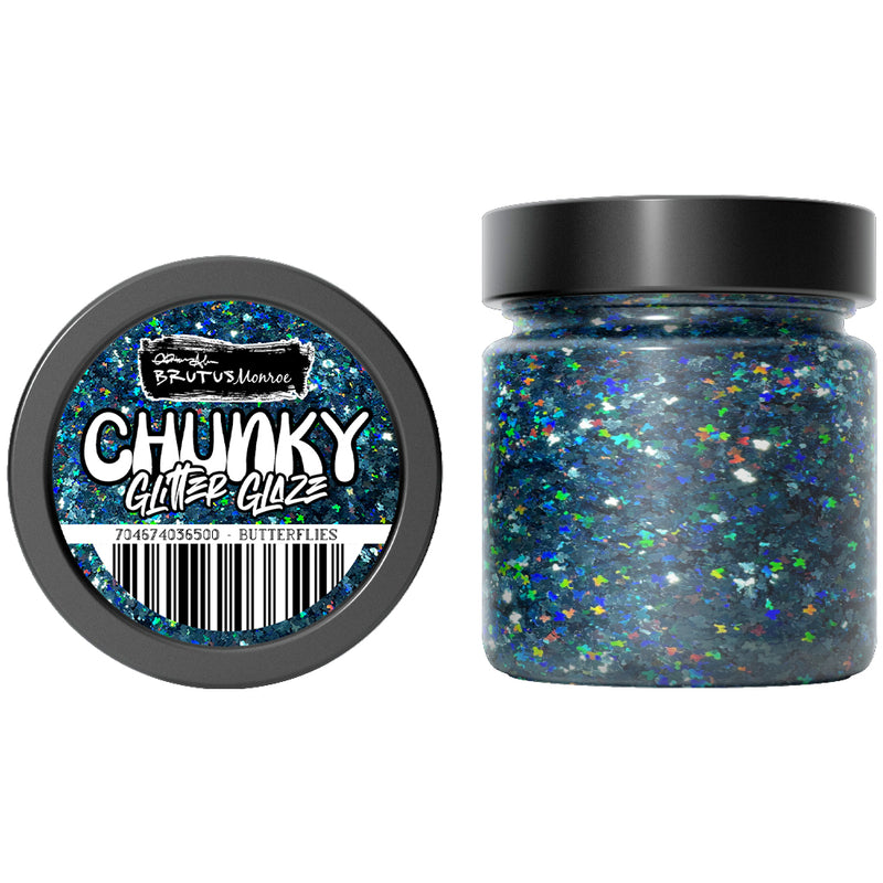Butterflies | Chunky Glitter Glaze