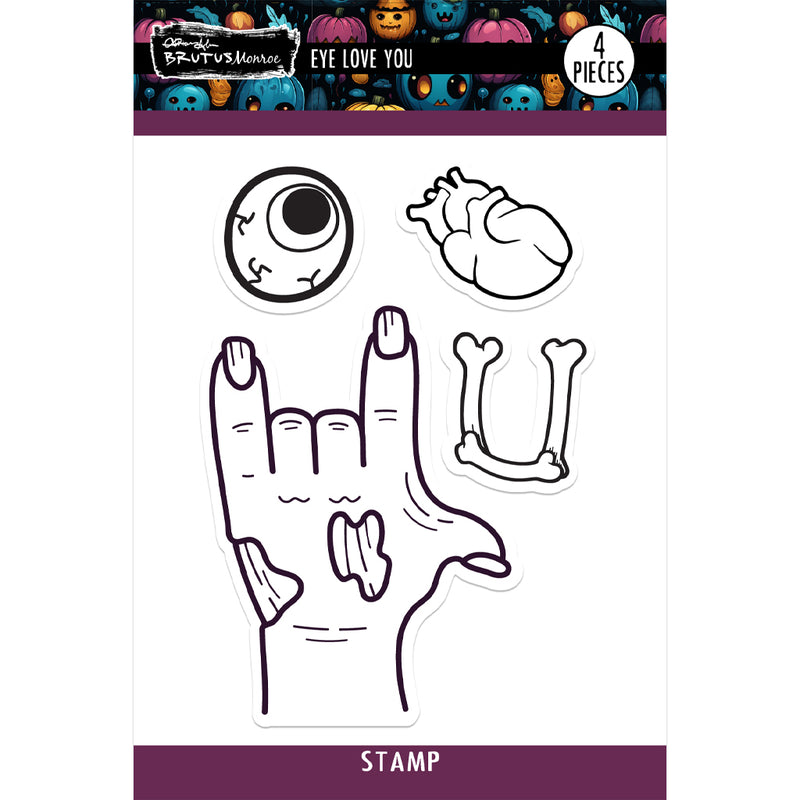 Eye Love You 3x4 Stamp Set