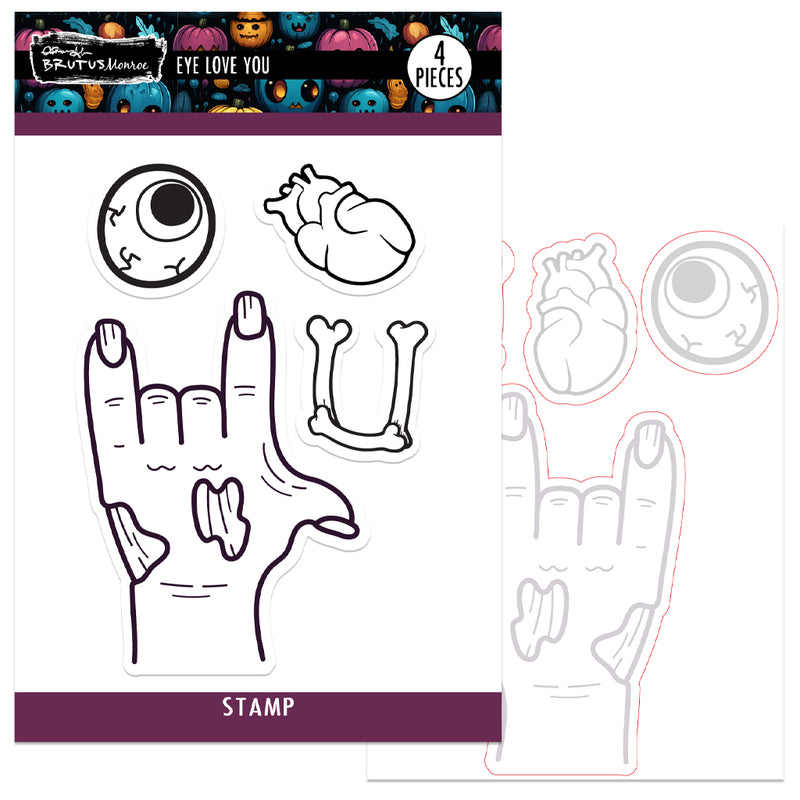 Eye Love You | Stamp & Coordinating Die