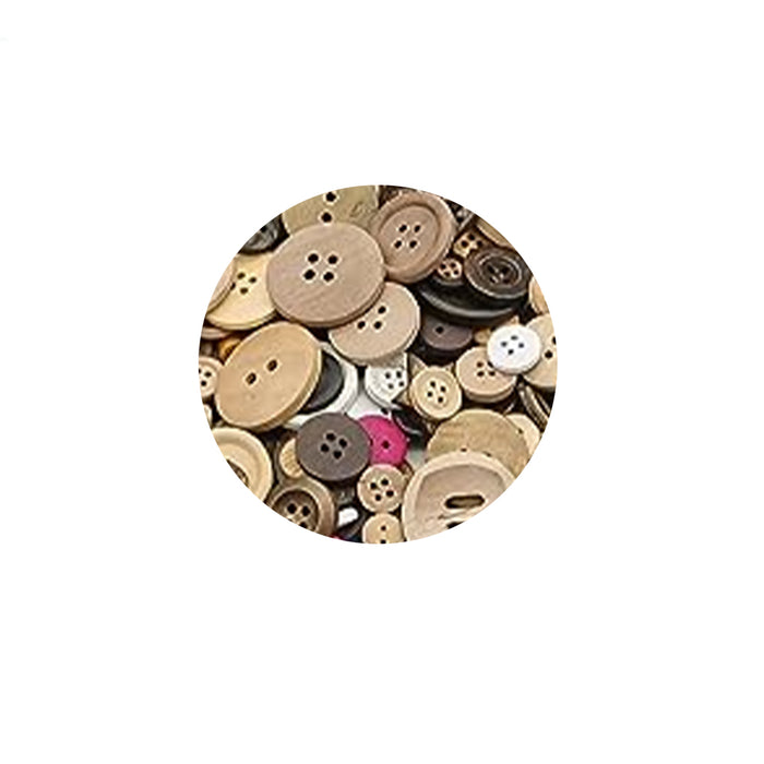 Assorted Buttons Collection Pack