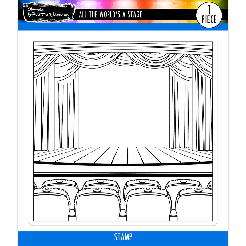 All the World's a Stage | 6x6 Stamp