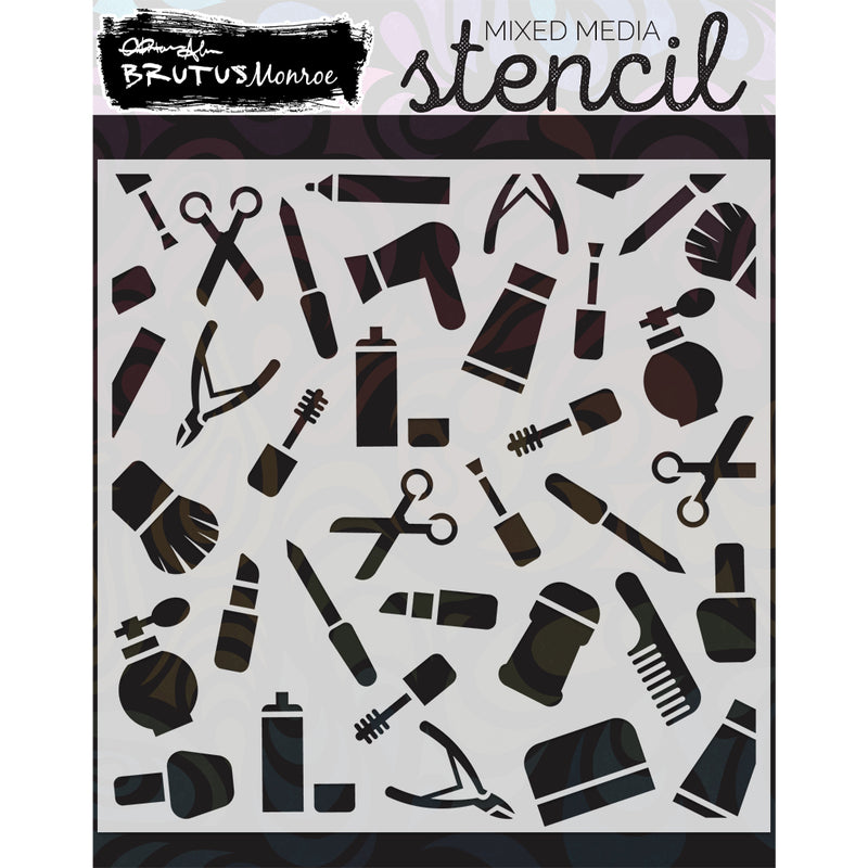 Tools of the Trade | Mixed Media Stencil