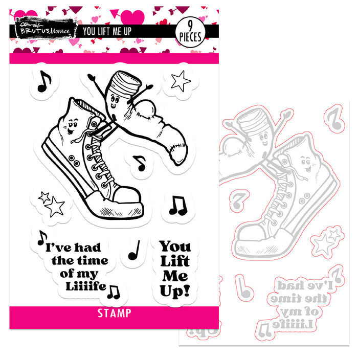 You Lift Me Up 3x4 Stamp and Die Bundle