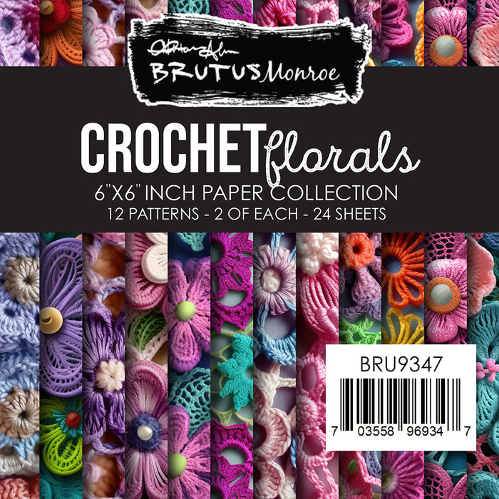 Crochet Florals 6x6 Paper Pad