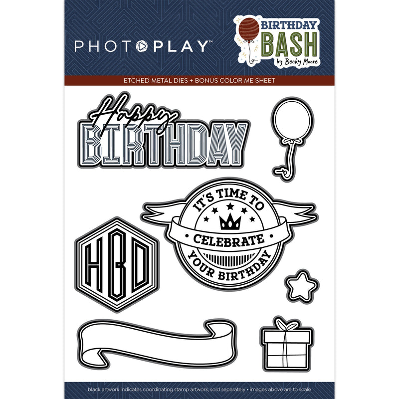 PhotoPlay | Birthday Bash | Coordinating Die Set
