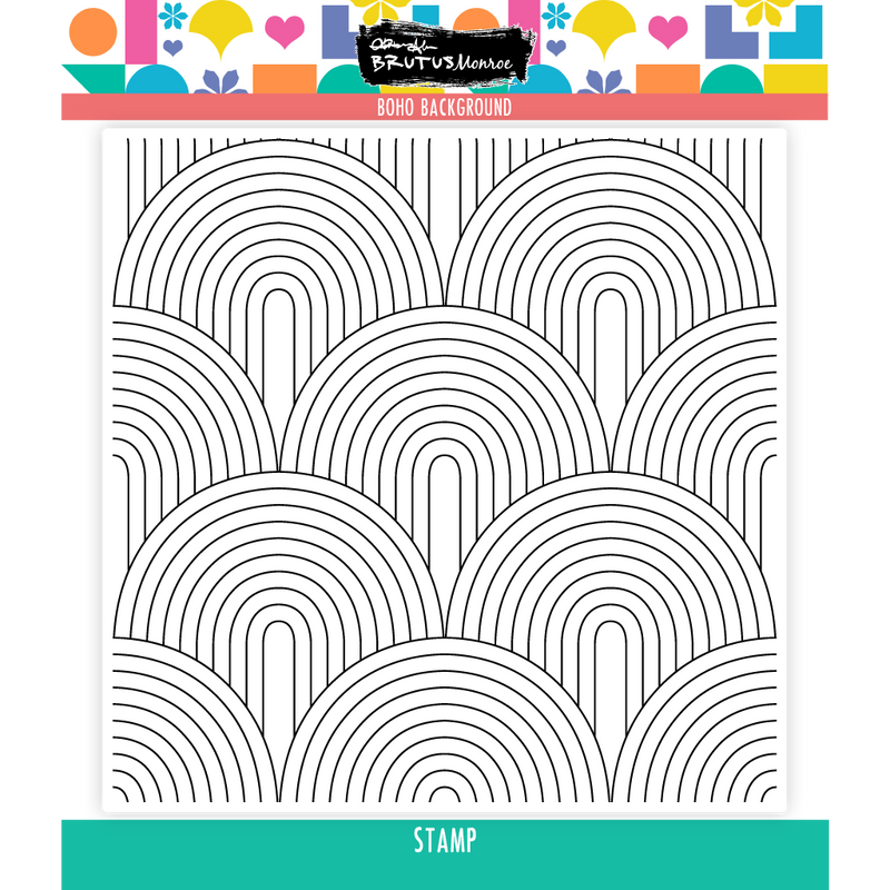 Boho Background | 6x6 Stamp Set