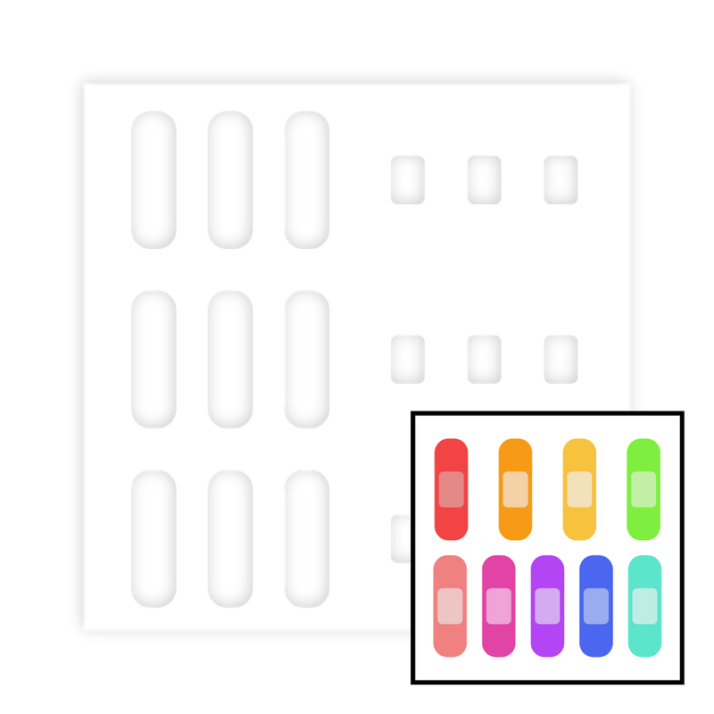 Boo Boo's | Bandaid Stencil