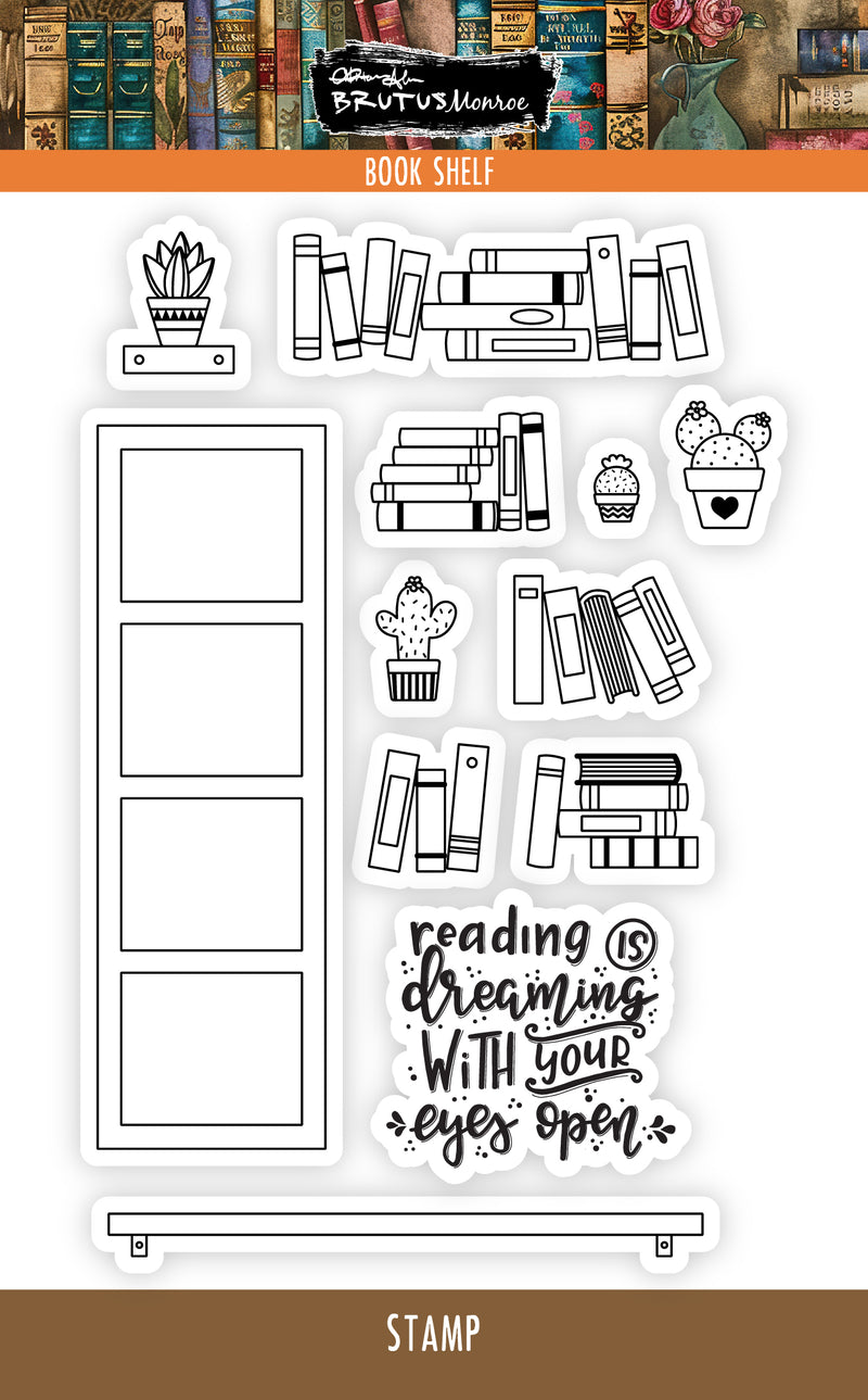Book Shelf | 4x6 Stamp Set