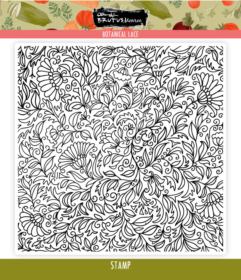 Botanical Lace | 6x6 Stamp Set