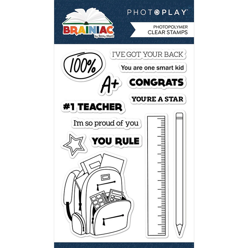 PhotoPlay |. Braniac | Stamp Set