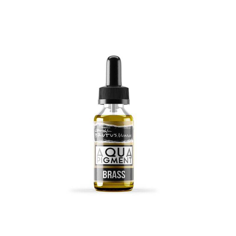 Brass | Metallic Aqua Pigment