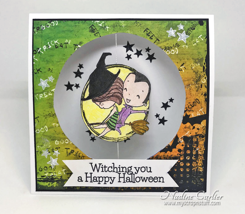 True Love Halloween Stamp