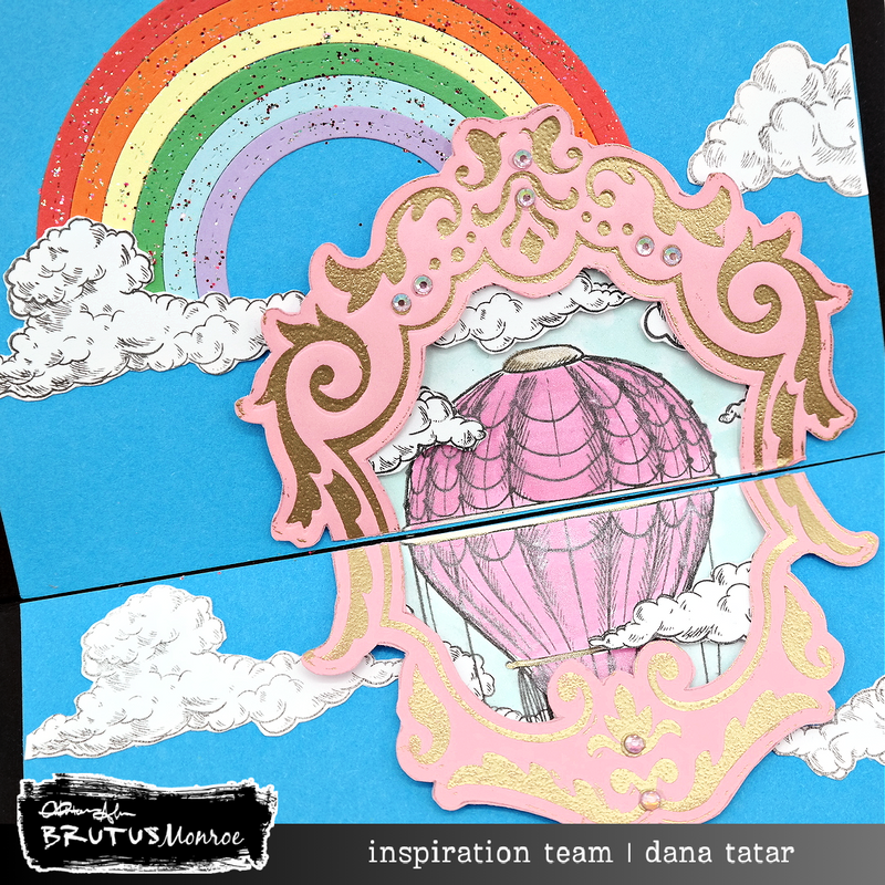 Up and Away| 4x6 Stamp