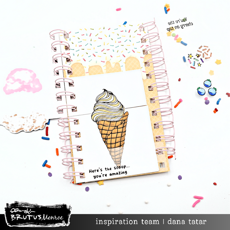 A Scoop of Kindness | 4x4 Stamp