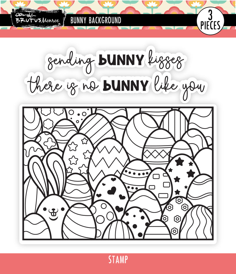 Bunny Background | 6x6 Stamp