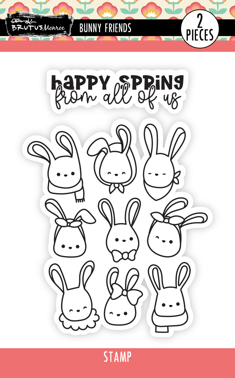 Bunny Friends | 4x6 Stamp