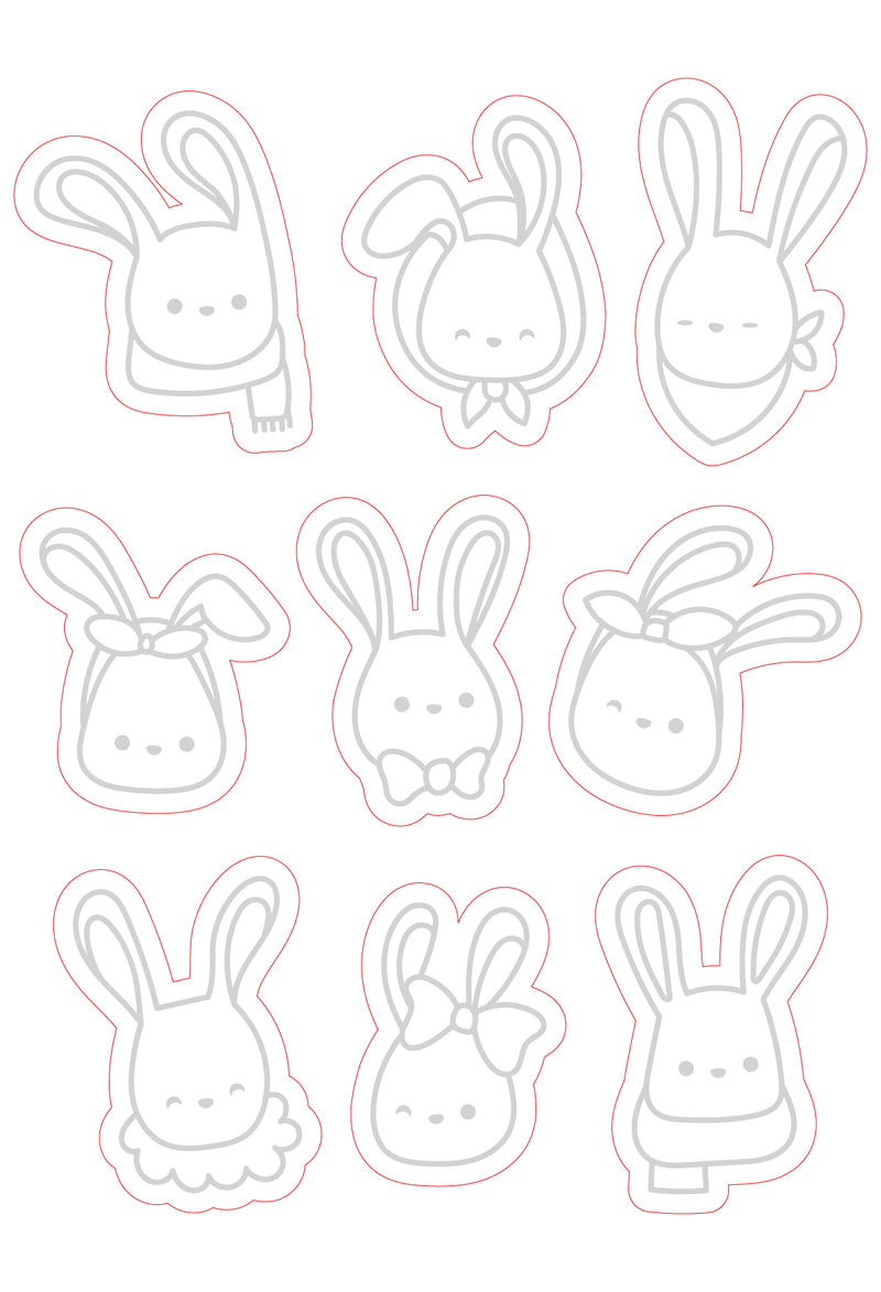 Bunny Friends | Coordinating Die