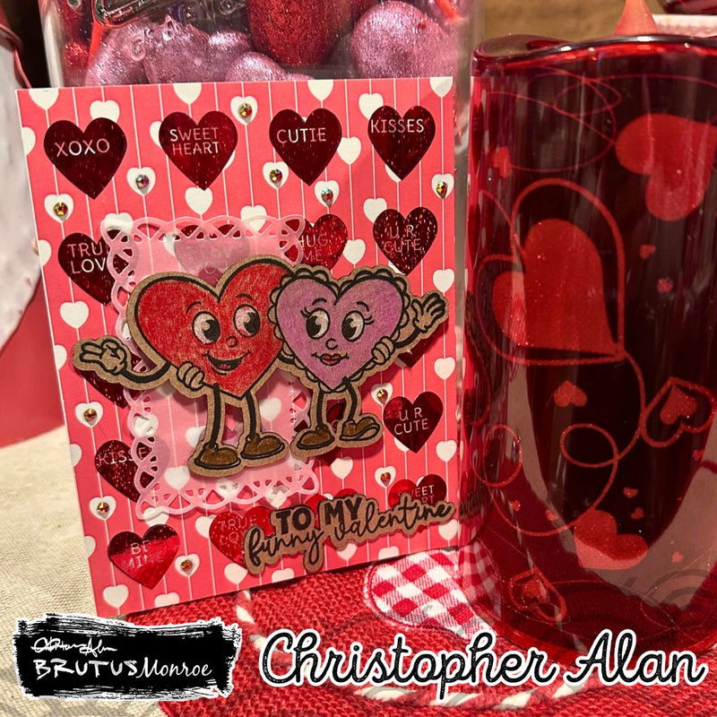 Funny Valentine| Chipboard Companions