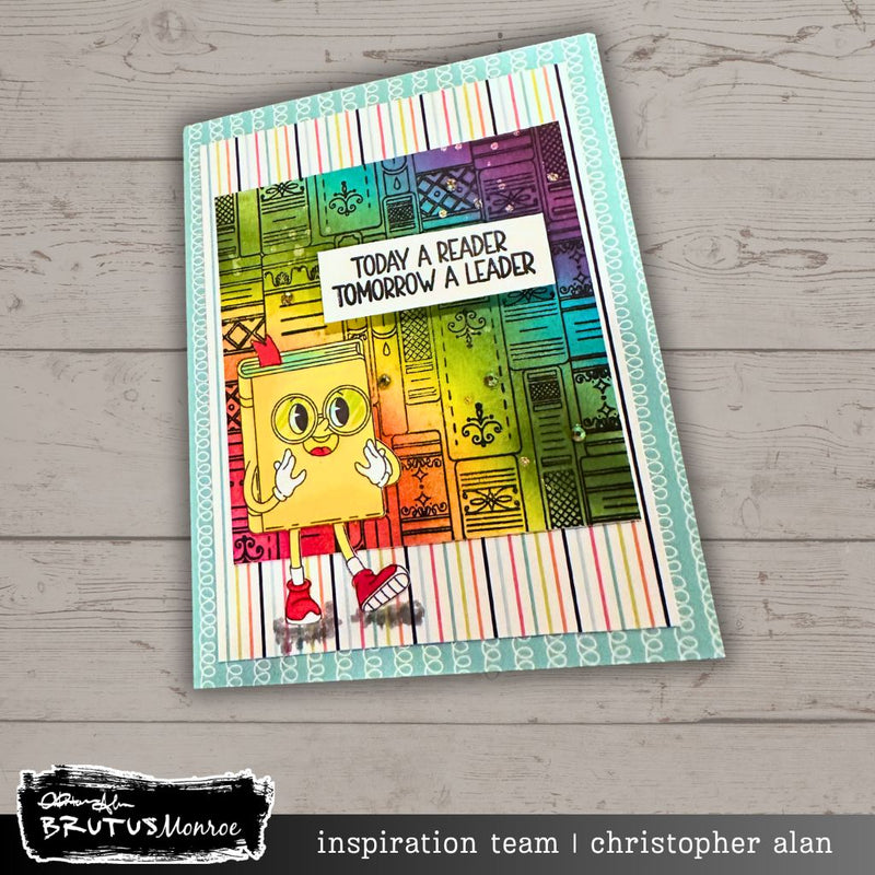 Book Dance | 4x4 Stamp Set